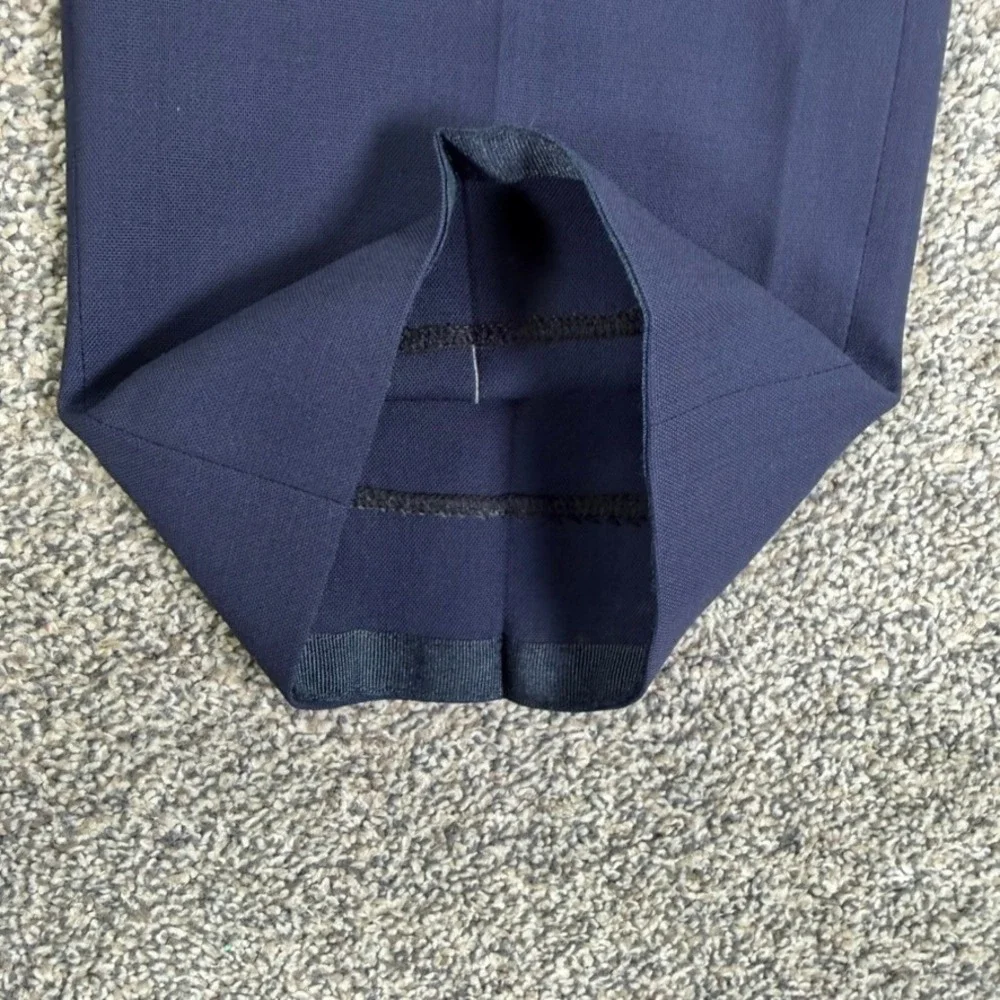 Suitsupply Traveller Navy Wool Dress Pant Men 34 Work Casual Brescia Int. B4760I